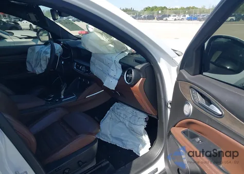 2018 Alfa Romeo Stelvio Ti Sport Awd from USA, damaged, VIN ZASFAKNN3J7B95471